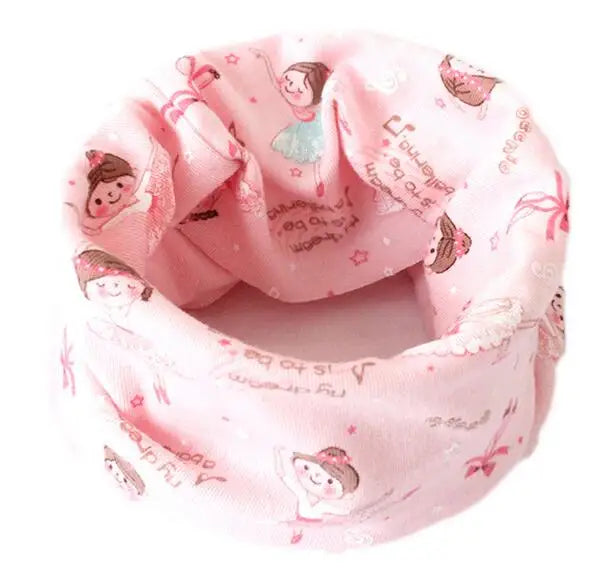 Autumn Winter Girls 100% Cotton Scarf