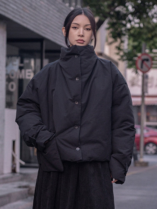 Eatan Puff Jacket - Black