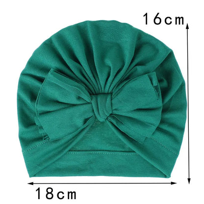 Baby Caps Turban Toddler Spring Bow Ha