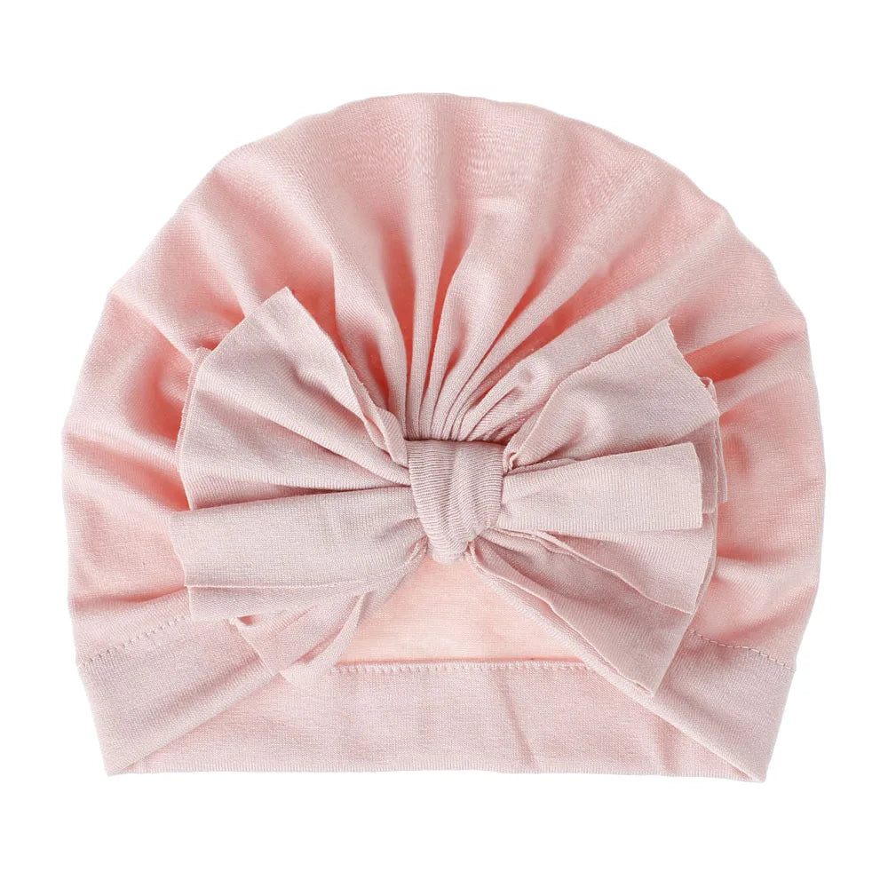 Baby Caps Turban Toddler Spring Bow Ha