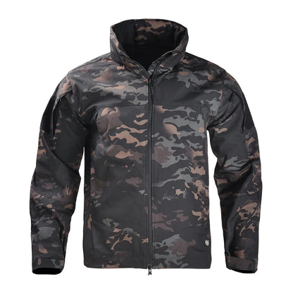 HAN WILD Outdoor Lightweight Jacket New Combat Jacket Tactical Jackets for Men Waterproof Breathable Bomber Jackets Casual