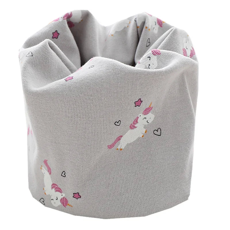 Autumn Winter Girls 100% Cotton Scarf