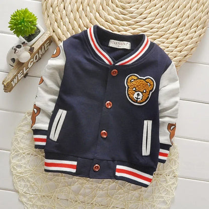 NEW Children Girls Clothes Kids Baseball Infant Sweatershirt Toddler Fashion Brand Jacket Spring Autumn Kids Outwear Boys Coat