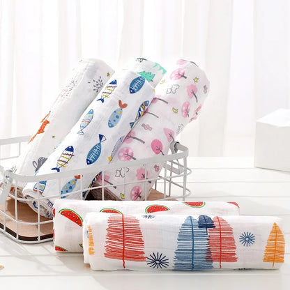 Swaddle Blanket Baby Cotton Muslin Wrap