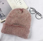 Autumn Winter Rabbit Hair Winter Skullies Hat Fashion Warm Beanies