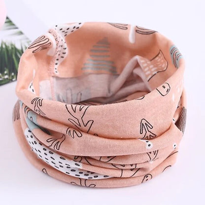 Autumn Winter Girls 100% Cotton Scarf