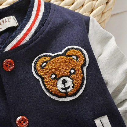 NEW Children Girls Clothes Kids Baseball Infant Sweatershirt Toddler Fashion Brand Jacket Spring Autumn Kids Outwear Boys Coat