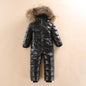 -30 Russian Winter Snowsuit 2023 Boy Baby Jacket 80% Duck Down Outdoor Infant Clothes Girls Climbing for Boys Kids Jumpsuit 2~5y