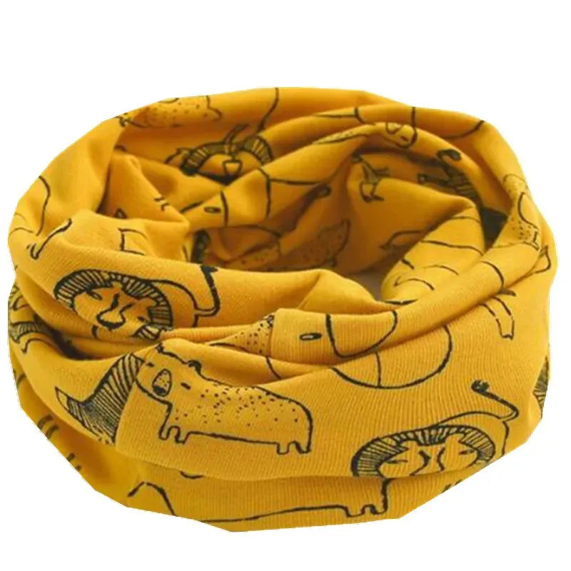 Autumn Winter Girls 100% Cotton Scarf