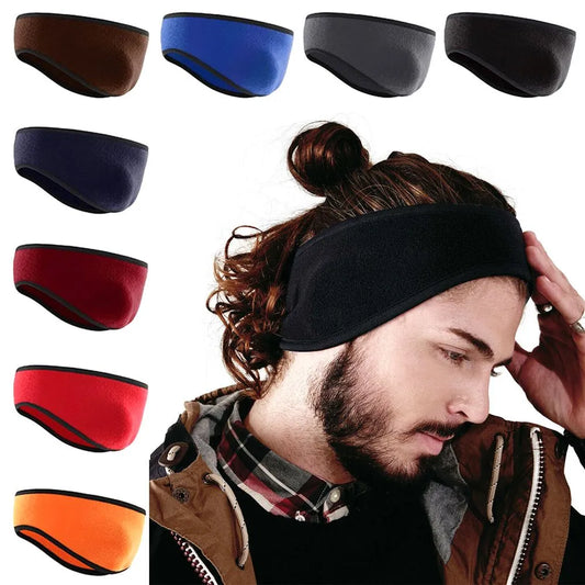 1Pcs Fleece Ear Warmer Muff Winter Headband