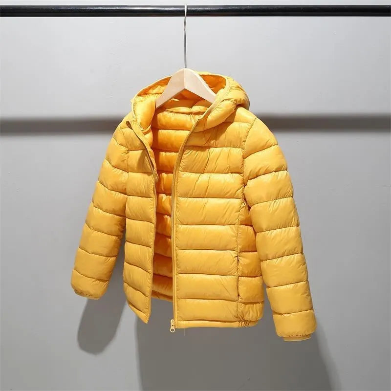 Boys Girls Cotton Winter Fashion Sport Jacket Outwear Children Cotton-Padded Jacket Boys Girls Winter Warm Coat