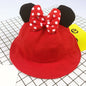 Winter Children Big Bowknot Hat Baby Cap Thick Warm