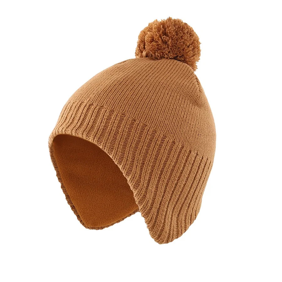 Connectyle Boys Girls New Fashion Solid Color Winter Warm