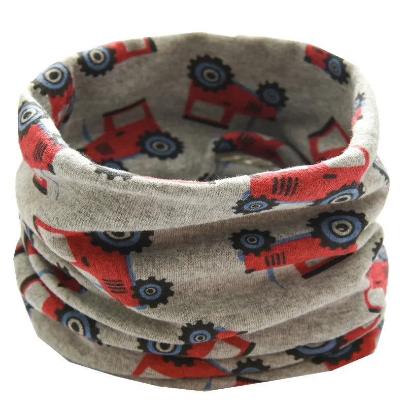 Autumn Winter Girls 100% Cotton Scarf