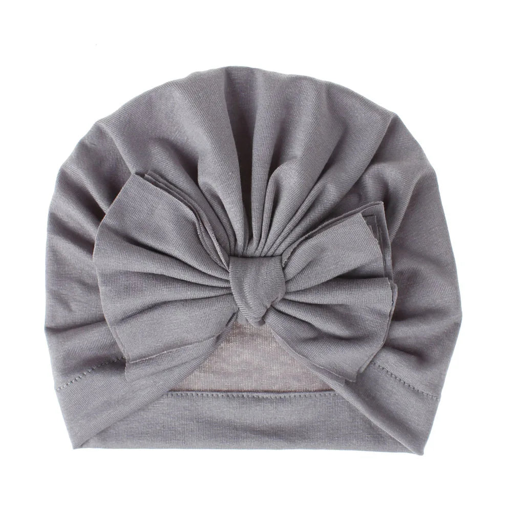 Baby Caps Turban Toddler Spring Bow Ha