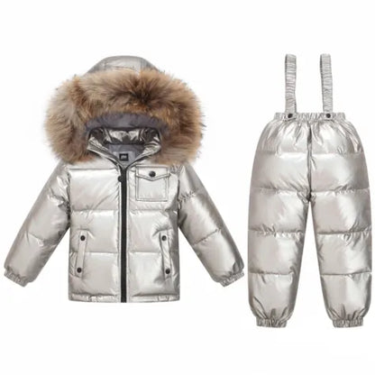 Orangemom Russia Winter Children's Clothing Sets Girls Clothes New Year's Eve Boys Parka Kids Jackets Coat Down Snowsuit 2-6Year