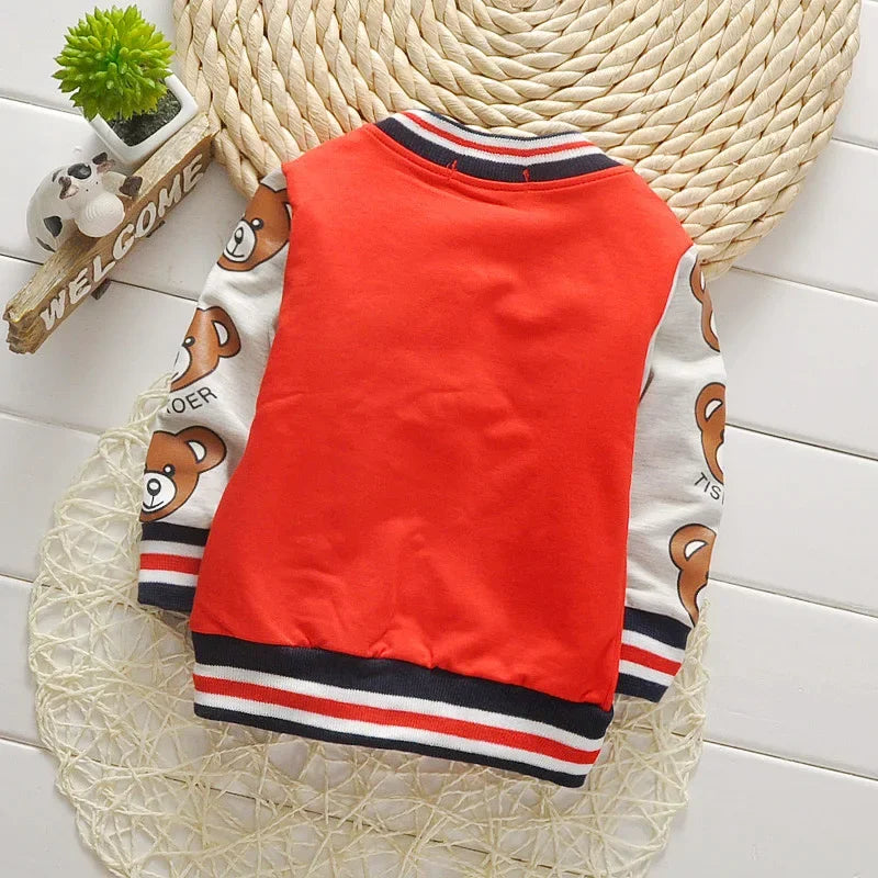 NEW Children Girls Clothes Kids Baseball Infant Sweatershirt Toddler Fashion Brand Jacket Spring Autumn Kids Outwear Boys Coat