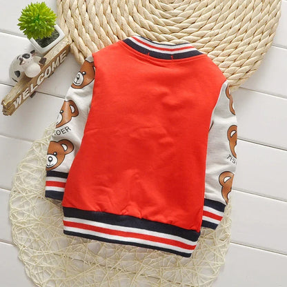 NEW Children Girls Clothes Kids Baseball Infant Sweatershirt Toddler Fashion Brand Jacket Spring Autumn Kids Outwear Boys Coat