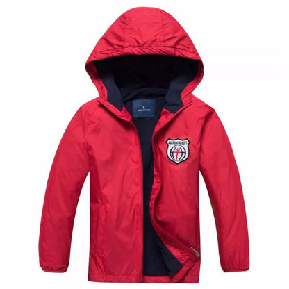 Spring Autumn Boys Jacket Waterproof Windproof Children Outerwear Warm Polar Fleece Coat Hoodie Baby Kids Clothes FD79158426