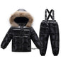 Orangemom Russia Winter Children's Clothing Sets Girls Clothes New Year's Eve Boys Parka Kids Jackets Coat Down Snowsuit 2-6Year