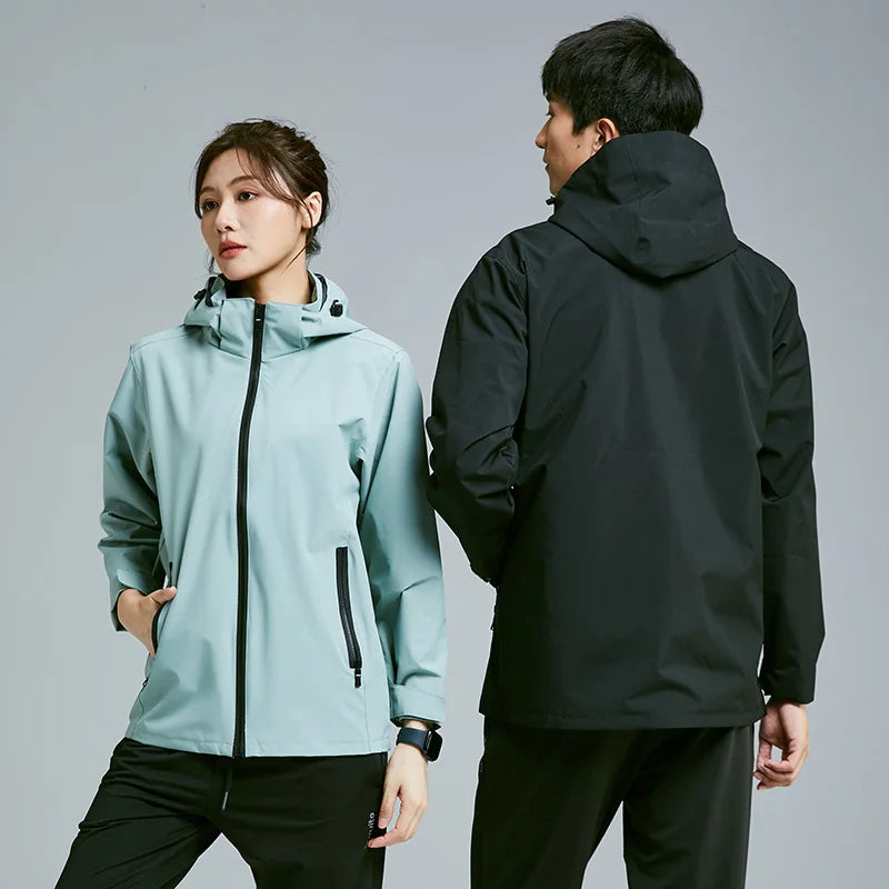 Autumn Winter Quick Dry Hiking Running Jackets Windproof Breathable