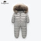 Cheap Degree Russian Winter Children's Clothing Down Jacket Boys Outerwear Coats , Thicken Waterproof Snowsuits Girls Clothing