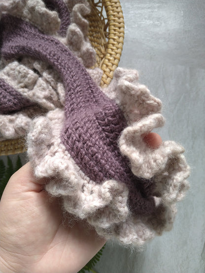 Alpaca Crocheted Scarf