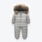 -30 Russian Winter Snowsuit 2023 Boy Baby Jacket 80% Duck Down Outdoor Infant Clothes Girls Climbing for Boys Kids Jumpsuit 2~5y