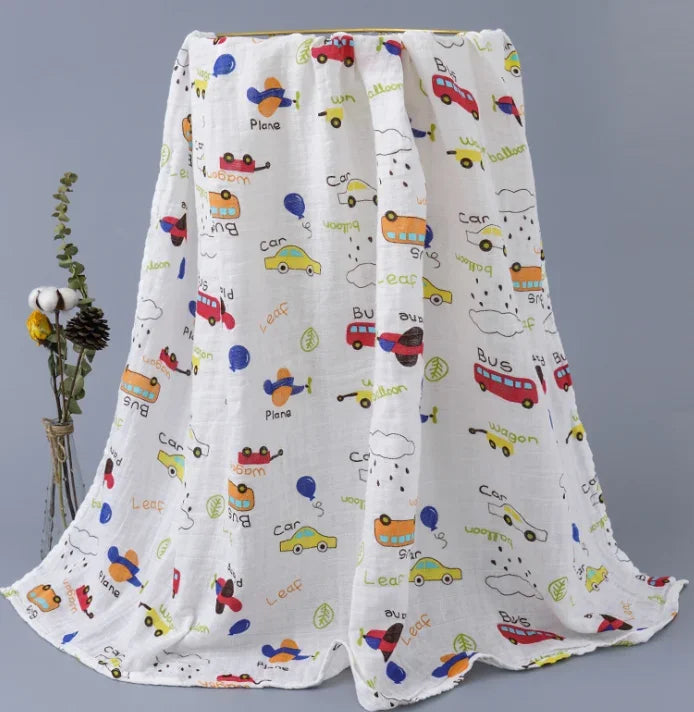 Swaddle Blanket Baby Cotton Muslin Wrap