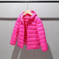 Boys Girls Cotton Winter Fashion Sport Jacket Outwear Children Cotton-Padded Jacket Boys Girls Winter Warm Coat