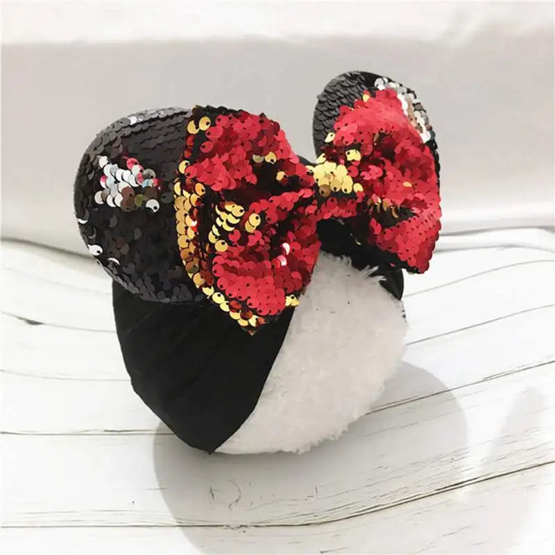 Winter Children Big Bowknot Hat Baby Cap Thick Warm