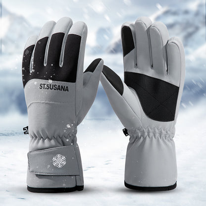 High Quality Winter Outdoor Sports Waterproof Snowboard Ski Gloves Mittens