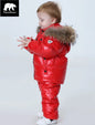 Orangemom Russia Winter Children's Clothing Sets Girls Clothes New Year's Eve Boys Parka Kids Jackets Coat Down Snowsuit 2-6Year