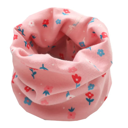 Autumn Winter Girls 100% Cotton Scarf