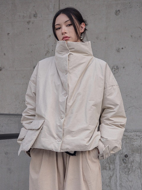 Eatan Puff Jacket - Sand