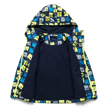 Spring Autumn Boys Jacket Waterproof Windproof Children Outerwear Warm Polar Fleece Coat Hoodie Baby Kids Clothes FD79158426