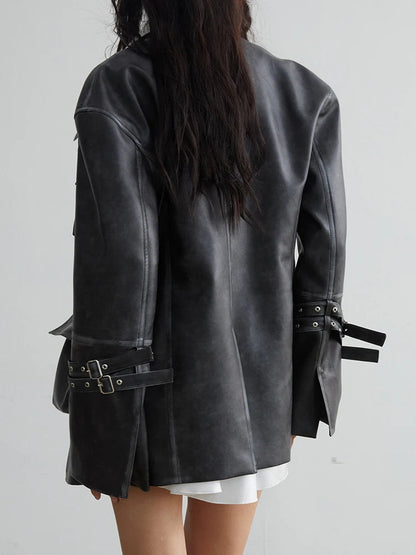 Mauarci Vegan Leather Jacket